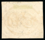 Stamp of Brazil » 1843 Bull's Eyes Campos: 1843 Bull's Eyes 60r early printing used part brown handstamp