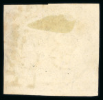 Stamp of Brazil » 1843 Bull's Eyes Capivary: 1843 Bull's Eyes 60r intermediate impression used red framed ds