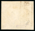 Stamp of Brazil » 1843 Bull's Eyes 1843 Bull's Eyes 30r intermediate impression used part brown-red hs