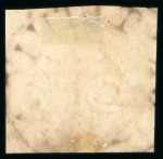 Stamp of Brazil » 1843 Bull's Eyes Constituicao (SP): 1843 Bull's Eyes 60r early impression used large part ds