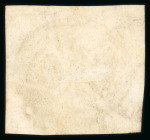 Stamp of Brazil » 1843 Bull's Eyes Corytiba: 1843 Bull's Eyes 30r used part ds