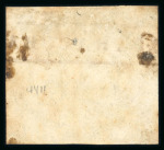 Stamp of Brazil » 1843 Bull's Eyes Guaratuba: 1843 Bull's Eyes 60r largely complete straight-line framed hs