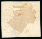 Stamp of Brazil » 1843 Bull's Eyes Inutiliz.: 1843 Bull's Eyes 60r black used complete framed hs