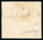 Stamp of Brazil » 1843 Bull's Eyes Itabira: 1843 Bull's Eyes 60r black used part reddish brown s/l hs