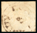 Stamp of Brazil » 1843 Bull's Eyes Villa de Lorena: 1843 Bull's Eyes 60r four margins used large part ds