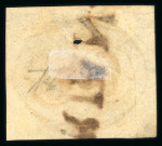Stamp of Brazil » 1843 Bull's Eyes Marianna (MG): 1843 Bull's Eyes two 60r with straight-line hs, one faulty