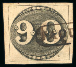 Stamp of Brazil » 1843 Bull's Eyes 1843 Bull's Eyes 90r black four margin used