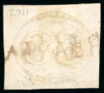 Stamp of Brazil » 1843 Bull's Eyes 1843 Bull's Eyes 60r black fine part red sl hs