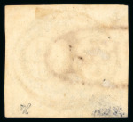 Stamp of Brazil » 1843 Bull's Eyes 1843 Bull's Eyes 90r black used part oval framed hs