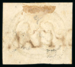 Stamp of Brazil » 1843 Bull's Eyes Pitangui: 1843 Bull's Eyes 60r four margins part sl hs