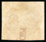 Stamp of Brazil » 1843 Bull's Eyes 1843 Bull's Eyes 30r black four margins part hs