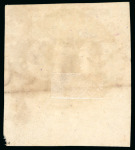 Stamp of Brazil » 1843 Bull's Eyes Rio de Contas: 1843 Bull's Eyes 90r bottom marginal part framed hs