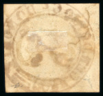 Stamp of Brazil » 1843 Bull's Eyes Rio Gde Do Norte: 1843 Bull's Eyes 60r grey-black used large cds