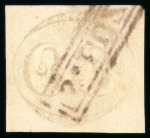 Stamp of Brazil » 1843 Bull's Eyes 1843 Bull's Eyes 60r four margins framed brown hs