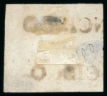 Stamp of Brazil » 1843 Bull's Eyes 1843 Bull's Eyes 30r grey-black used part two sl hs