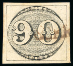 Stamp of Brazil » 1843 Bull's Eyes 1843 Bull's Eyes two single 90r bearing single sl hs