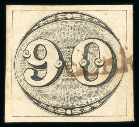 Stamp of Brazil » 1843 Bull's Eyes 1843 Bull's Eyes two single 90r bearing single sl hs