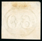 Stamp of Brazil » 1843 Bull's Eyes 1843 Bull's Eyes 60r top marginal red hs