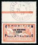 Stamp of France » Collections 1798-1940, dans une épaisse reliure électrique, intéressante