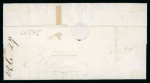 Stamp of Switzerland / Schweiz » Orts-Post und Poste Locale 1851, Poste locale mit Kreuzeinfassung, Erstdruck auf Brief