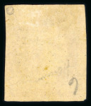Stamp of France » Type Cérès de 1849-1850 1849, Cérès Y&T n°6 1fr carmin neuf * avec gomme d'origine