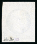 Stamp of France » Présidence de 1852 1852, Présidence Y&T n°10, 25c bleu avec grandes marges