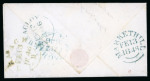Stamp of Ireland » Postal History (Arranged alphabetically by County) Tyrone - Augher/Aughnacloy: 1846 Two folded entires