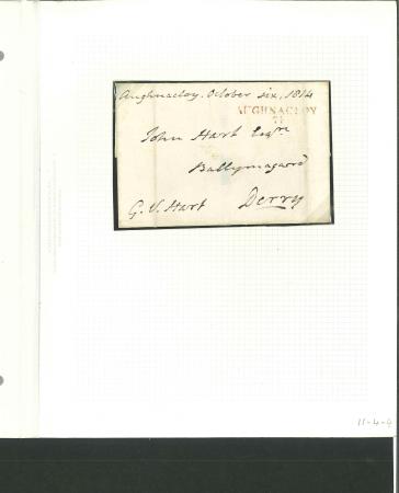 Stamp of Ireland » Postal History (Arranged alphabetically by County) Tyrone - Mileage Markings: 1810-41 Group of fifteen