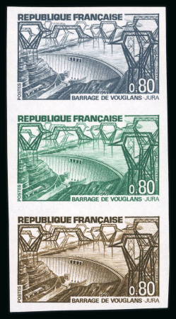 Stamp of France » Collections 1962-1985, dans une grosse reliure électrique, collection