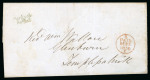 Stamp of Ireland » Postal History (Arranged alphabetically by County) Antrim - Parkgate Belfast: 1850 Folded letter sheet