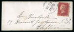 Stamp of Ireland » Postal History (Arranged alphabetically by County) Clare - Burren: 1859 (23.12) Small neat envelope from