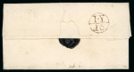 Stamp of Ireland » Postal History (Arranged alphabetically by County) Donegal - Ballyshannon: 1764-71 Two folded covers sent
