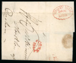 Stamp of Ireland » Pre-Stamp Postal History » Unified Post Period - 1827-1839 1825-29 The Cashel Mail: Three folded entires sent