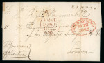 Stamp of Ireland » Pre-Stamp Postal History » Unified Post Period - 1827-1839 1825-29 The Cashel Mail: Three folded entires sent