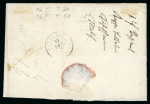 Stamp of Switzerland / Schweiz » Orts-Post und Poste Locale 1851, Poste Locale mit Kreuzeinfassung, in Mischfrankatur mit Rayon II