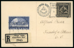 Stamp of Austria » 1st. Republic 1931-33, Wipa-Briefmarke (Normalpapier) auf Karte