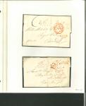 Stamp of Ireland » GB Used In Ireland 1841 (12.9) Folded cover from Tullow (County Carlow)