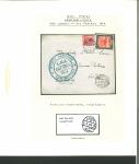 Stamp of Egypt » Airmails 1914 (3.2) Marc Pourpe flight on envelope from Lord