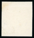 Stamp of Turks and Caicos Islands 1922 Plate proofs 1/2d to 5/- group of 8 values imperforate on card in dark blue