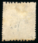 Stamp of Turks and Caicos Islands 1873 Wmk Small Star 1s lilac used