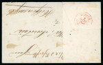 Stamp of Switzerland / Schweiz » Rayonmarken » Rayon I, dunkelblau ohne Kreuzeinfassung 1850, Rayon I ohne Kreuzeinfassung mit Rayon II