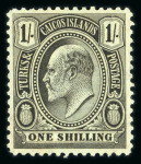 Stamp of Turks and Caicos Islands 1900-50 accumulation on cards in packet