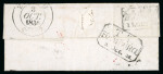 Stamp of Switzerland / Schweiz » Vorphilatelie Schweiz 1836, Faltbrief von Zürich nach Stockholm