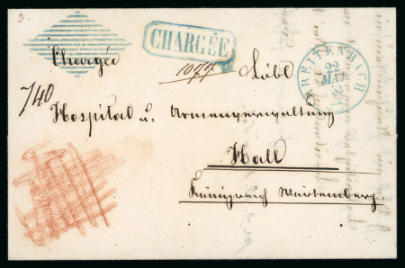 Stamp of Switzerland / Schweiz » Vorphilatelie Vorphila Auslandsbrief