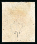 Stamp of Great Britain » 1840 1d Black and 1d Red plates 1a to 11 1840 1d black pl.1b PH with 3 large, one clear margins, red MC, a fine and striking example.