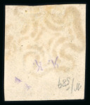 Stamp of Great Britain » 1840 1d Black and 1d Red plates 1a to 11 1840 1d black pl.1b SJ with 4 good to large margins and black MC, a fine and attractive example.