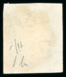 Stamp of Great Britain » 1840 1d Black and 1d Red plates 1a to 11 1840 1d black pl.1b group of 12 on card, each a fine 4 margin example with red MC.