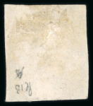 Stamp of Great Britain » 1840 1d Black and 1d Red plates 1a to 11 1840 1d black pl.1b group of 12 on card, each a fine 4 margin example with red MC.