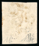 Stamp of Great Britain » 1840 1d Black and 1d Red plates 1a to 11 1840 1d black pl.1b range of 12 on card, each a fine 4 margin example with red MC.