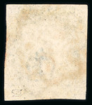 Stamp of Great Britain » 1840 1d Black and 1d Red plates 1a to 11 1840 1d black pl.1b group of 12 fine 4 margin examples on card, 8 with red, 4 with black MC.